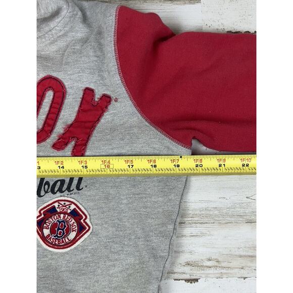 Boston Red Sox Zip Hoodie G-III 4Her by Carl Banks Women’s M MLB Gray Red - Picture 8 of 9